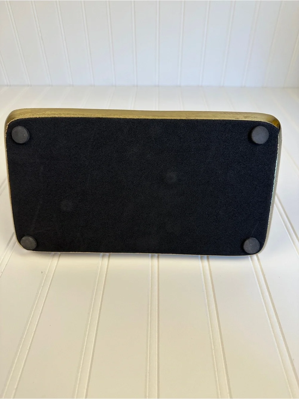 Gold Leopard Jewelry Tray - Decorative Metal Catchall